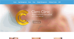 Desktop Screenshot of cleroclinic.com